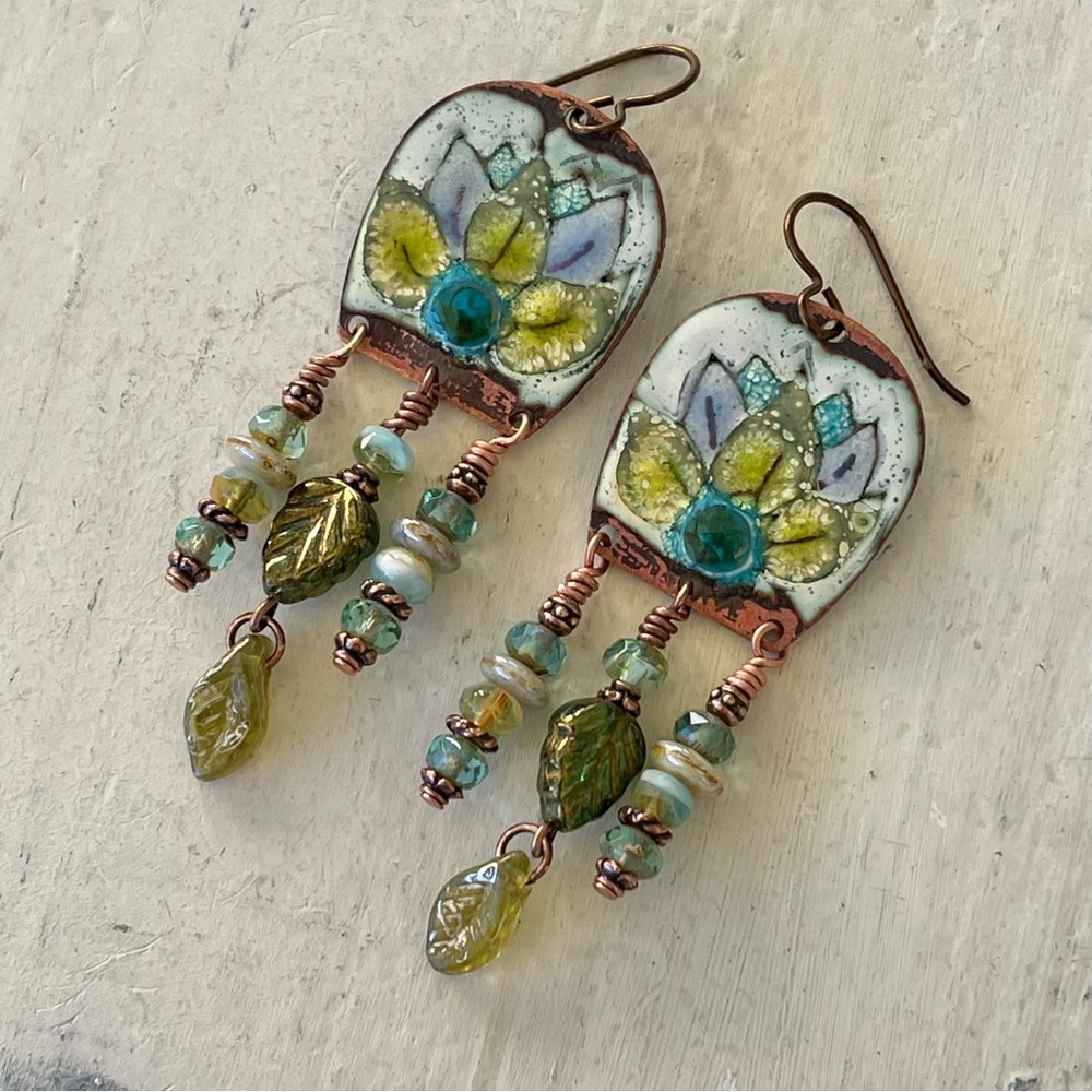 ARTISAN Earrings “Lilly - Dangles - Picture 8 of 13